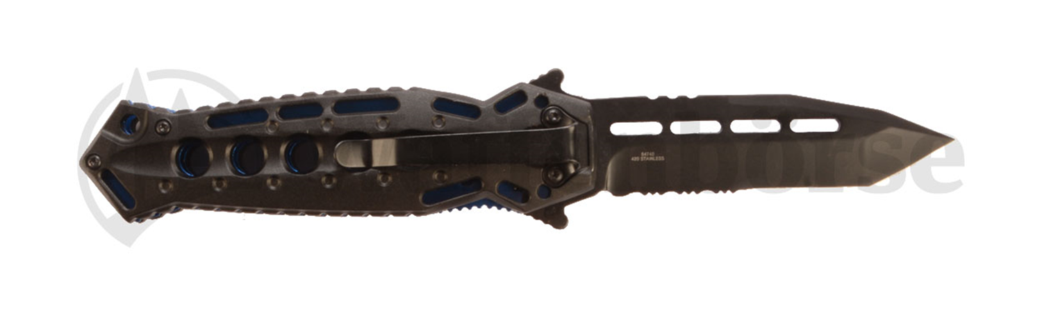 HALLER  Stiletto blau/schwarz