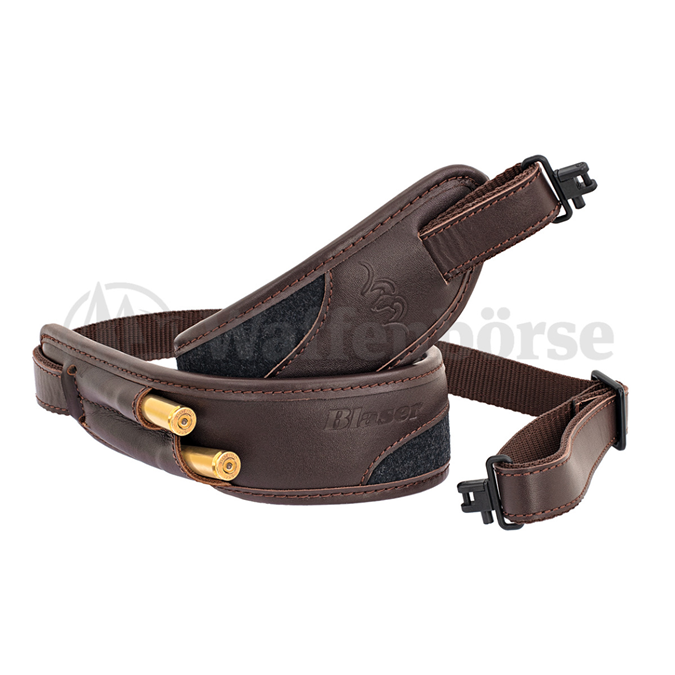 Blaser Gewehrriemen Loden Leder