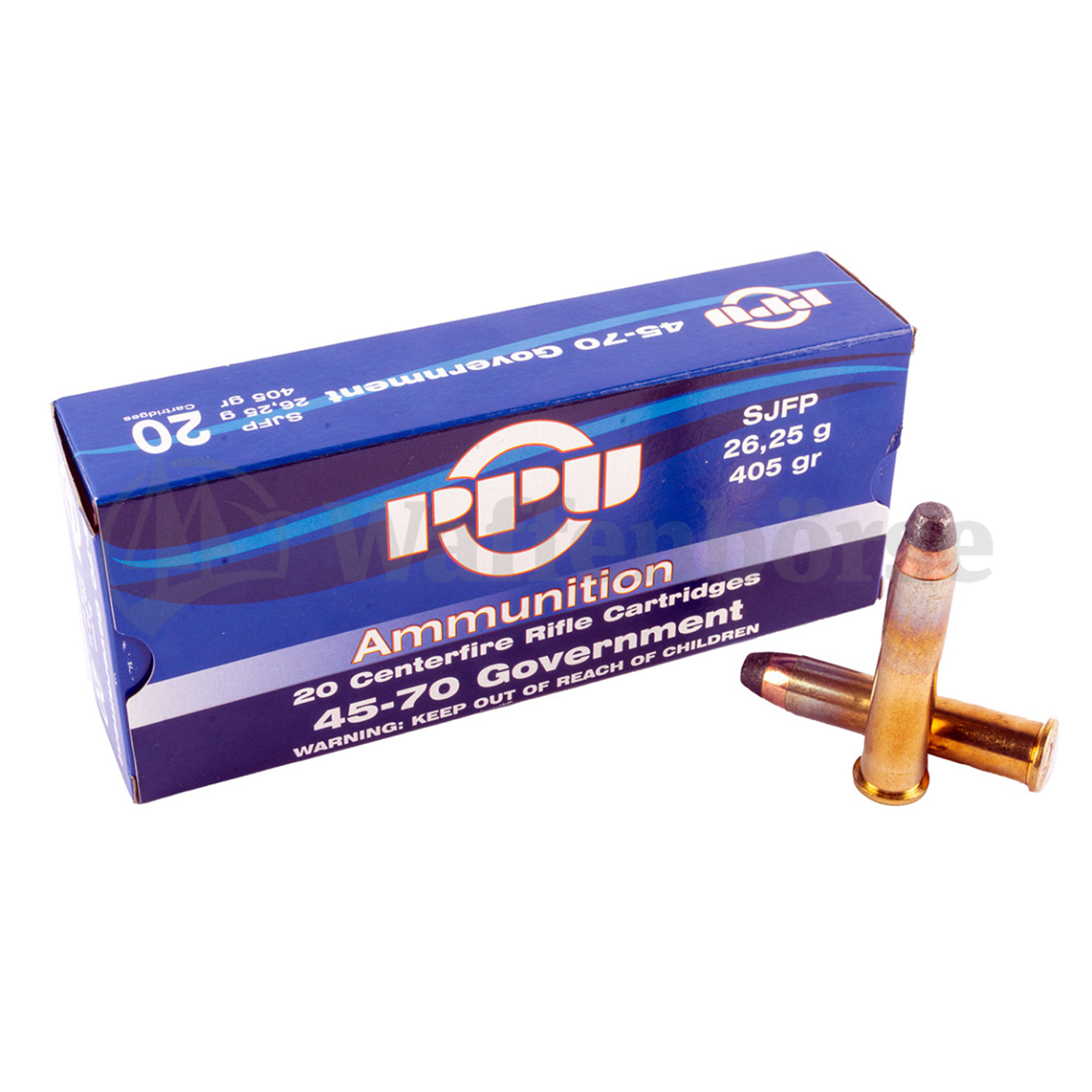 Partizan PPU .45-70 Government 405gr