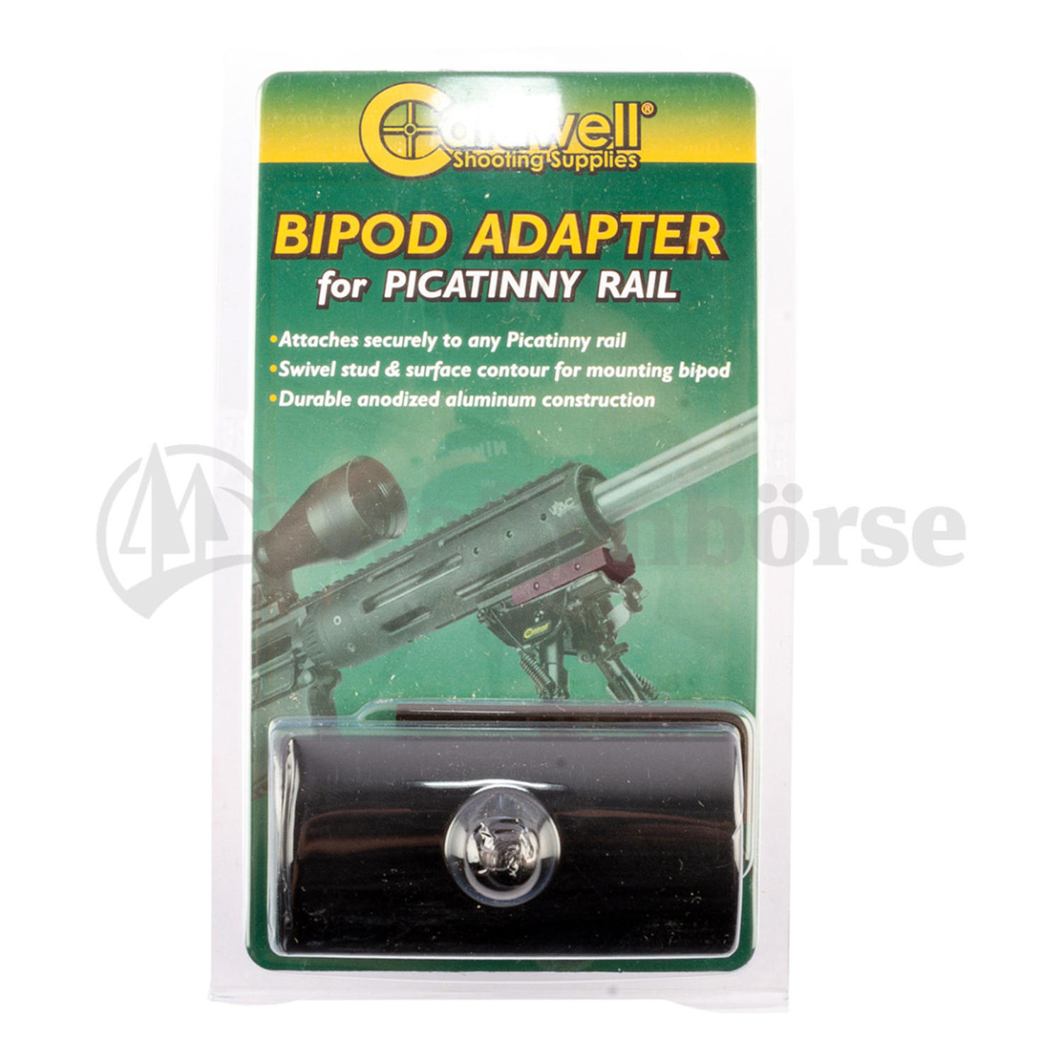 CALDWELL Bipod - Zweibeinstützen ADapter für Picatinny Rail