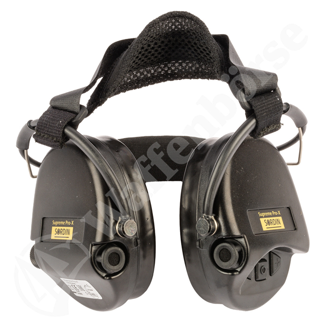 Sordin Supreme Pro-X Nackenband schwarz (so lange Vorrat)