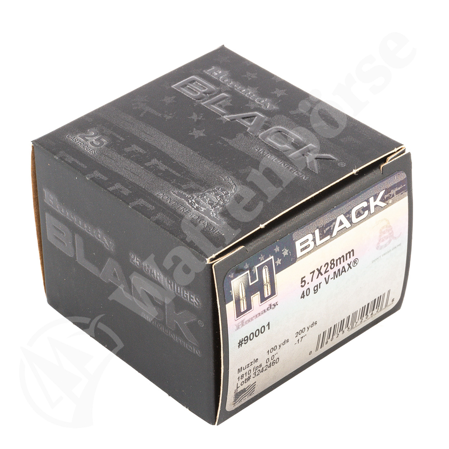 Hornady 5,7x28  40gr Black V-Max
