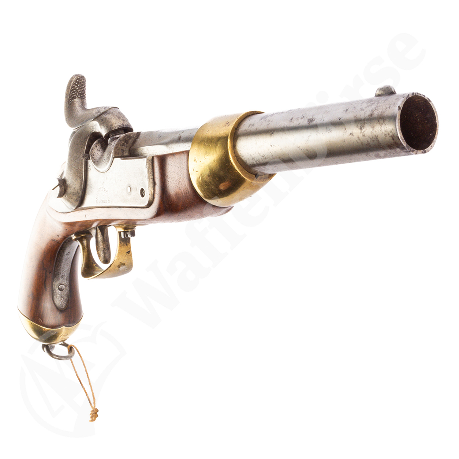 CH-Ord.Kavallarie Pistole 1842 Freiburg Perkussions .17,5mm