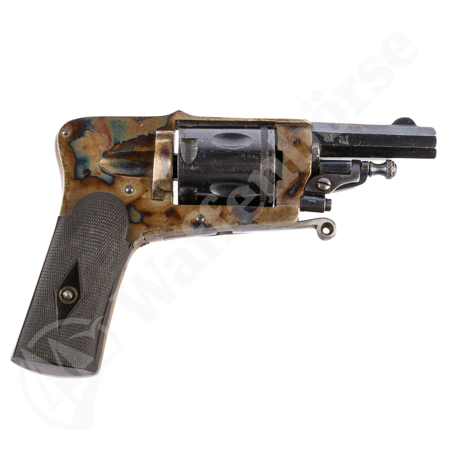 Belgischer Hammerless Revolver 6,35mm