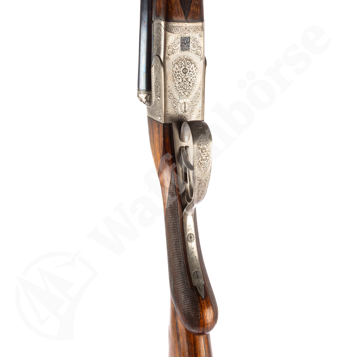 Belgische Doppelflinte mit Doctersight II 12/70