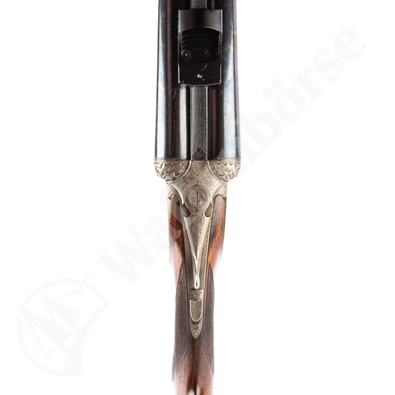 Belgische Doppelflinte mit Doctersight II 12/70