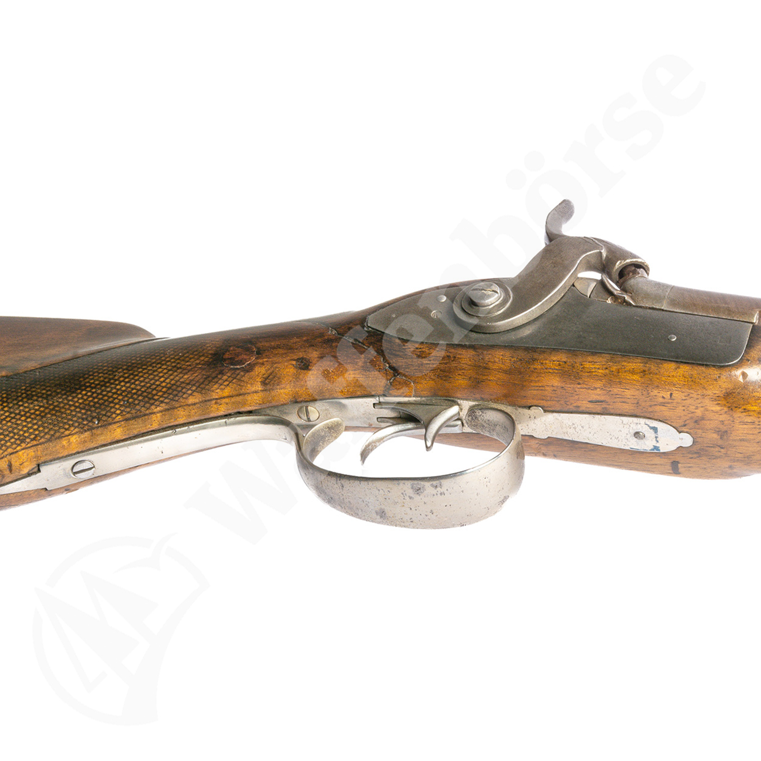 Belg. Perkussions-Doppelflinter 17,5mm