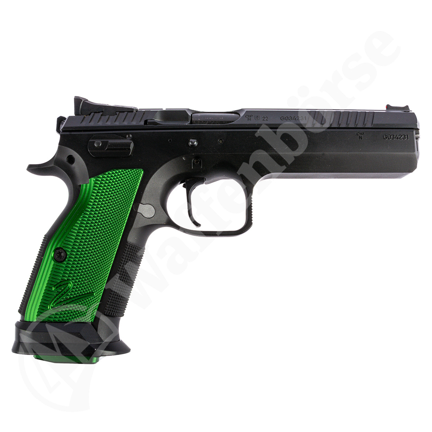 CZ CZ75 TS2 Green 9mm para