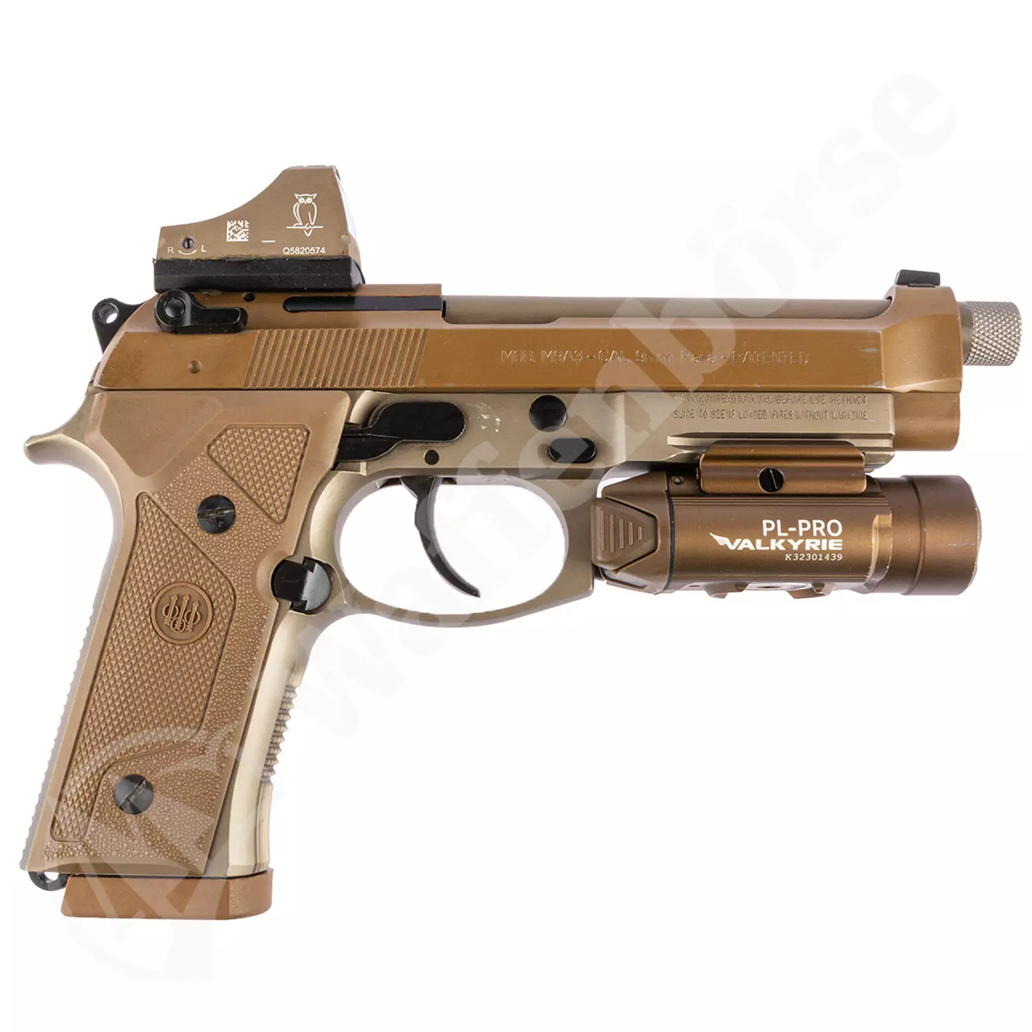 Beretta M9A3 FDE 9mm para